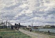 Camille Pissarro The banks of the Oise near Pontoise Bords de l-Oise pres de Pontoise oil on canvas